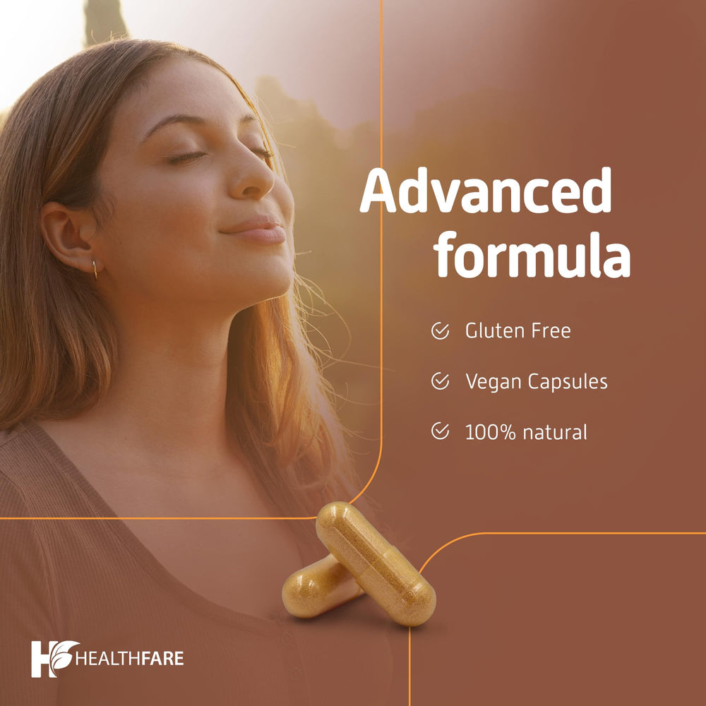 Healthfare bottle displayed on kitchen counter for everyday use