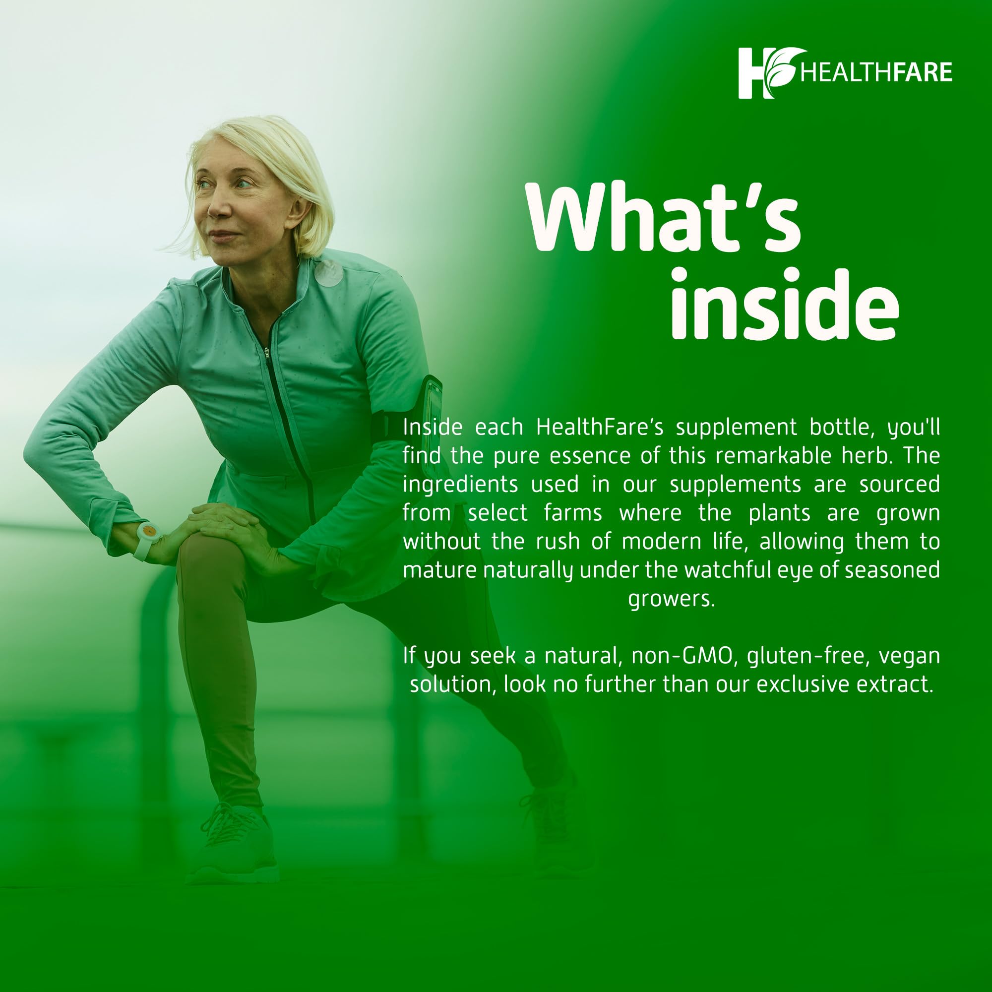 Healthfare Rutin label highlights gluten-free, non-GMO botanicals