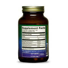 HealthForce Liver Rescue label highlighting milk thistle and dandelion ingredients.