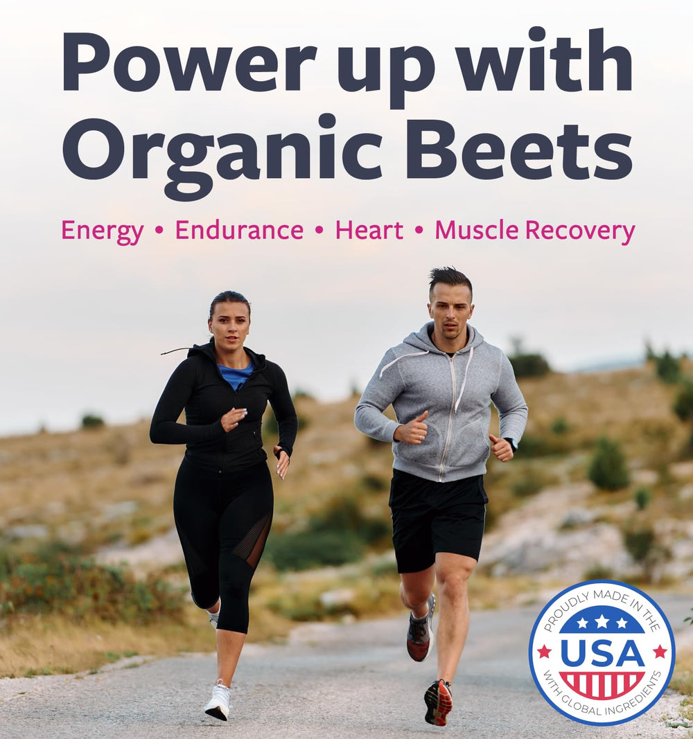 Healths Harmony beet root tablets label view showing organic non-GMO quality