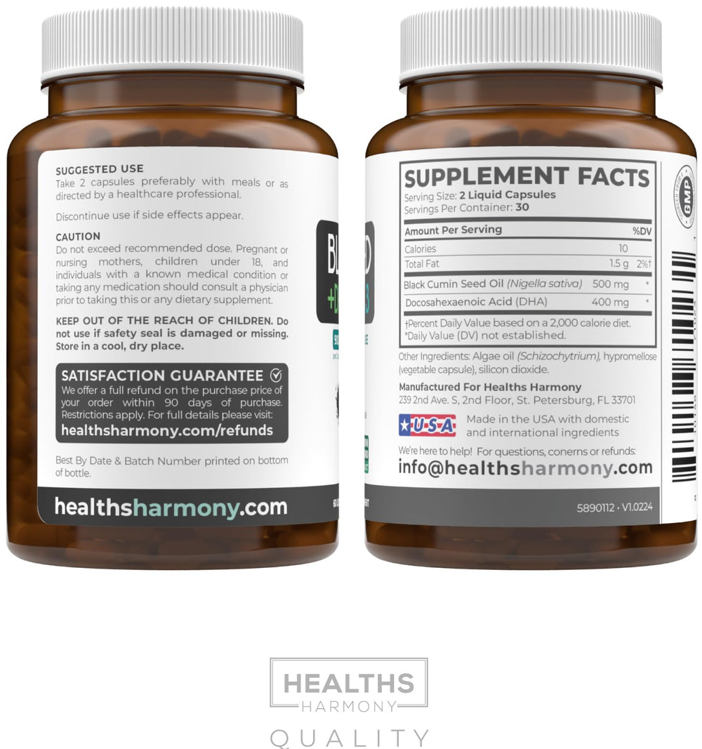 Healths Harmony brain and body support from easy-to-swallow capsules