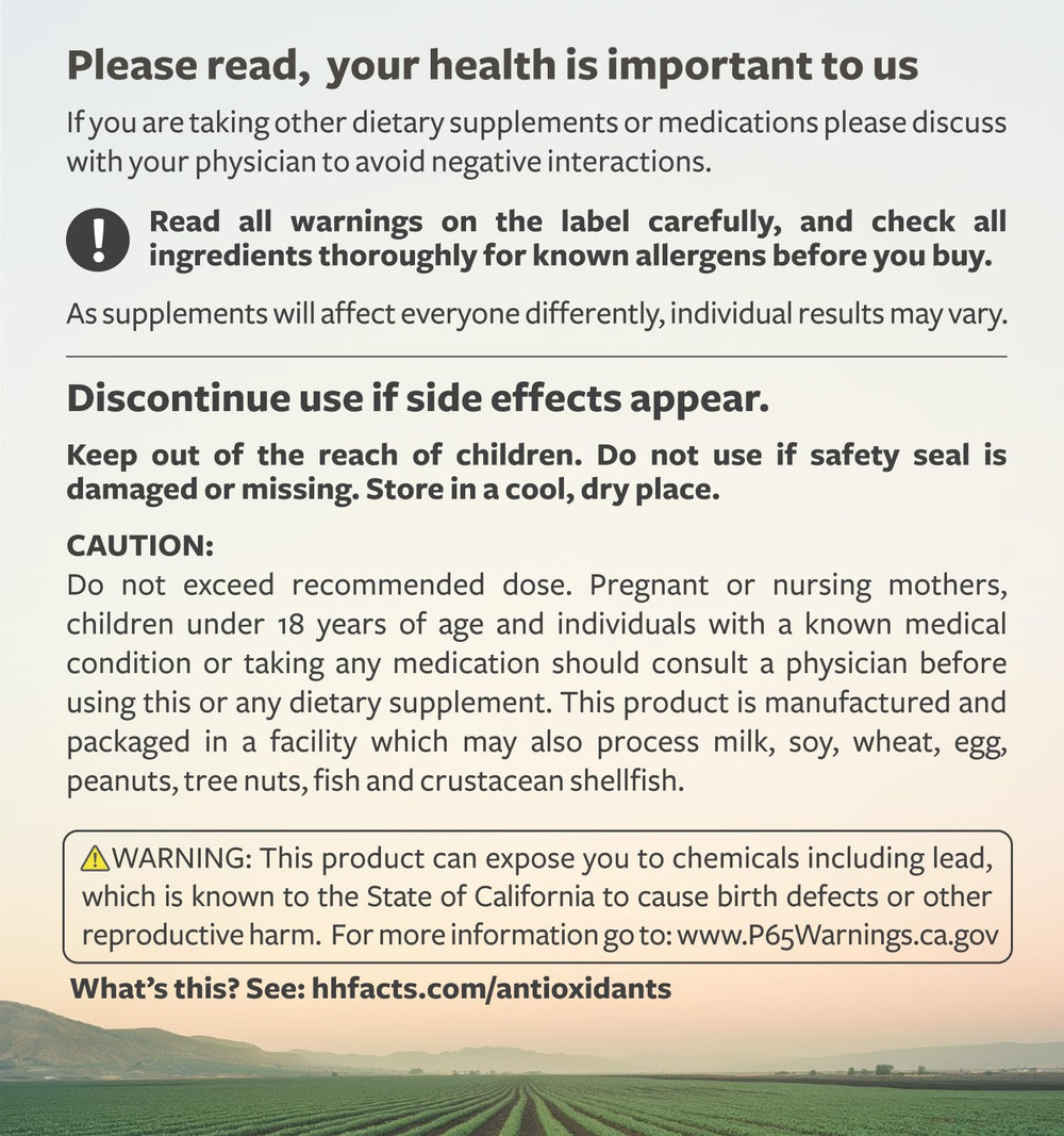 Healths Harmony Hawaiian Noni imagery hinting at exotic antioxidant components