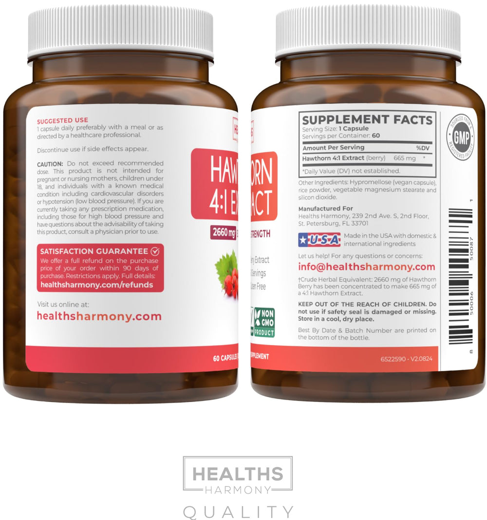 Healths Harmony two-month supply with 60 capsules shown
