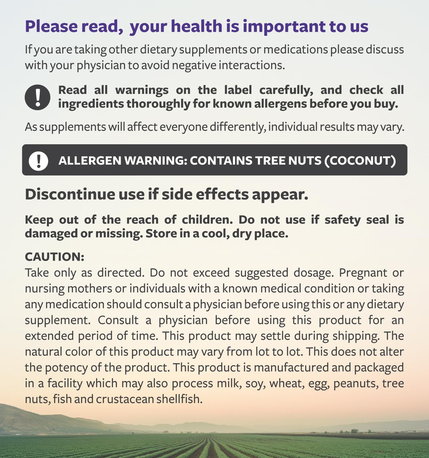 Healths Harmony vegan gummies feature no high fructose corn syrup label
