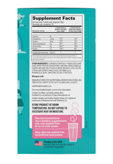 Healthy Heights Happy Tummies stick packets ready to mix for on-the-go digestion support.