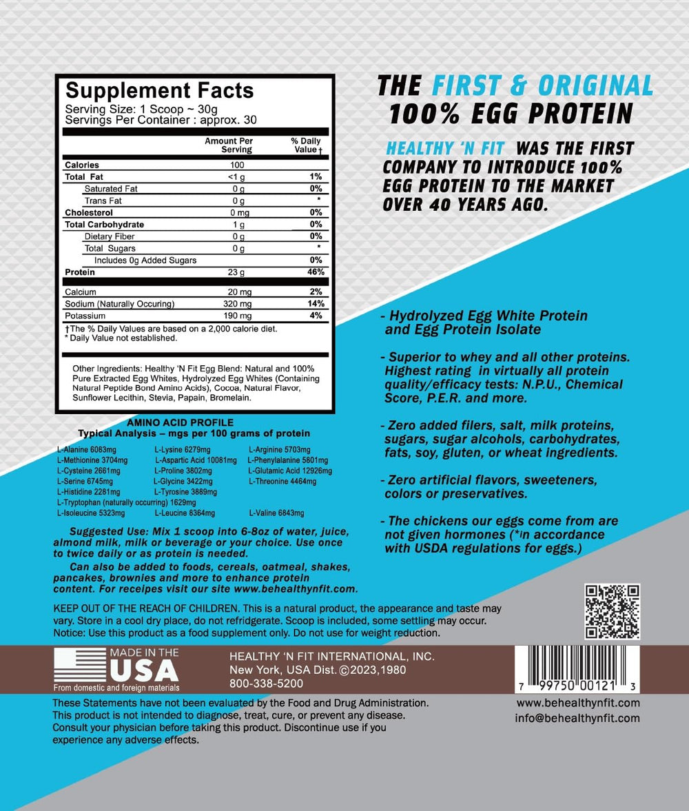 Healthy 'N Fit Heavenly Chocolate 2lb shake mixing shows easy preparation