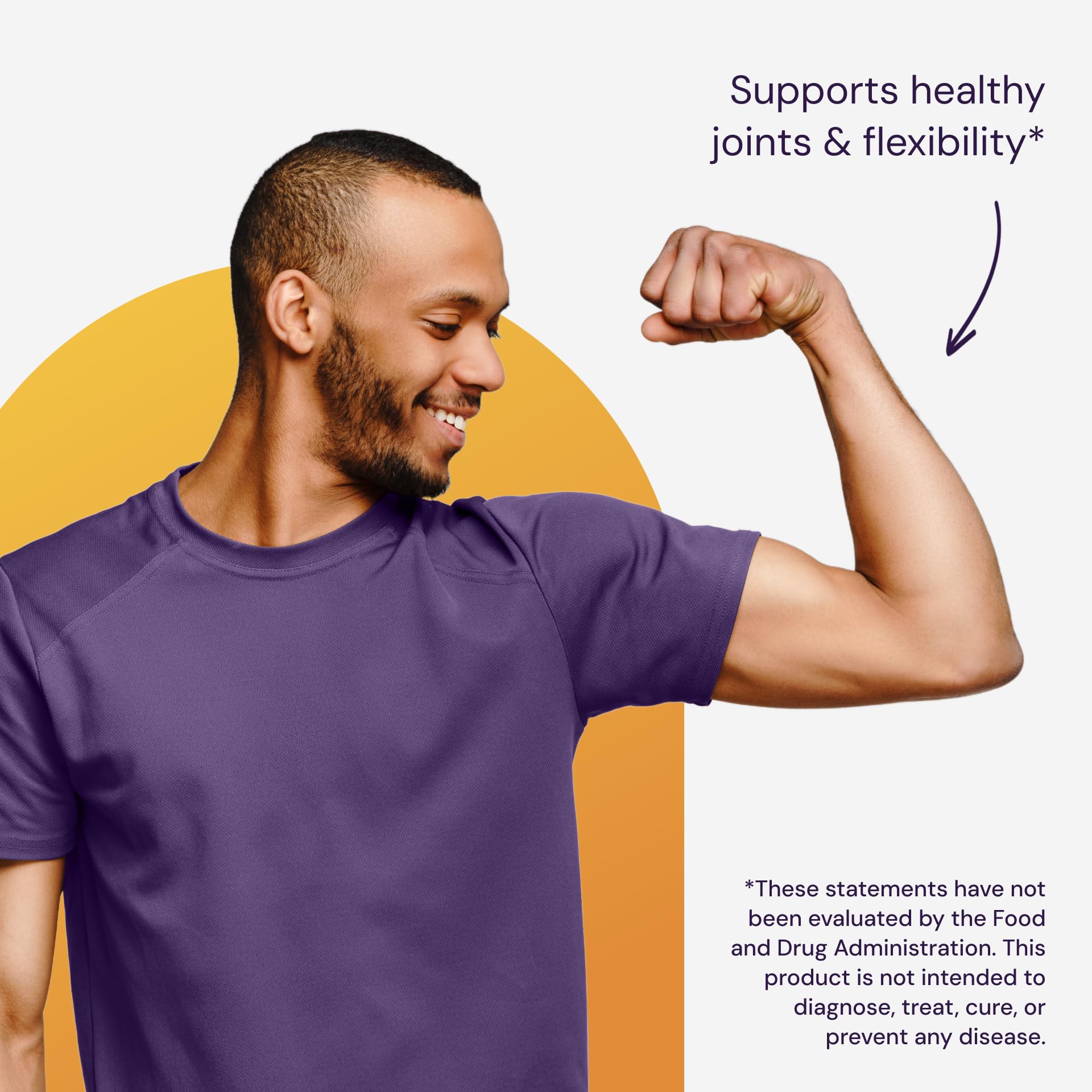 Healthy Origins lifestyle shot demonstrates use during activity and mobility.
