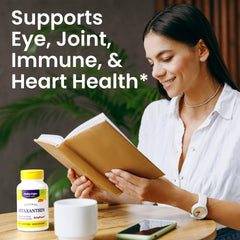 Healthy Origins Astaxanthin softgels closeup ready for daily immune and eye support.