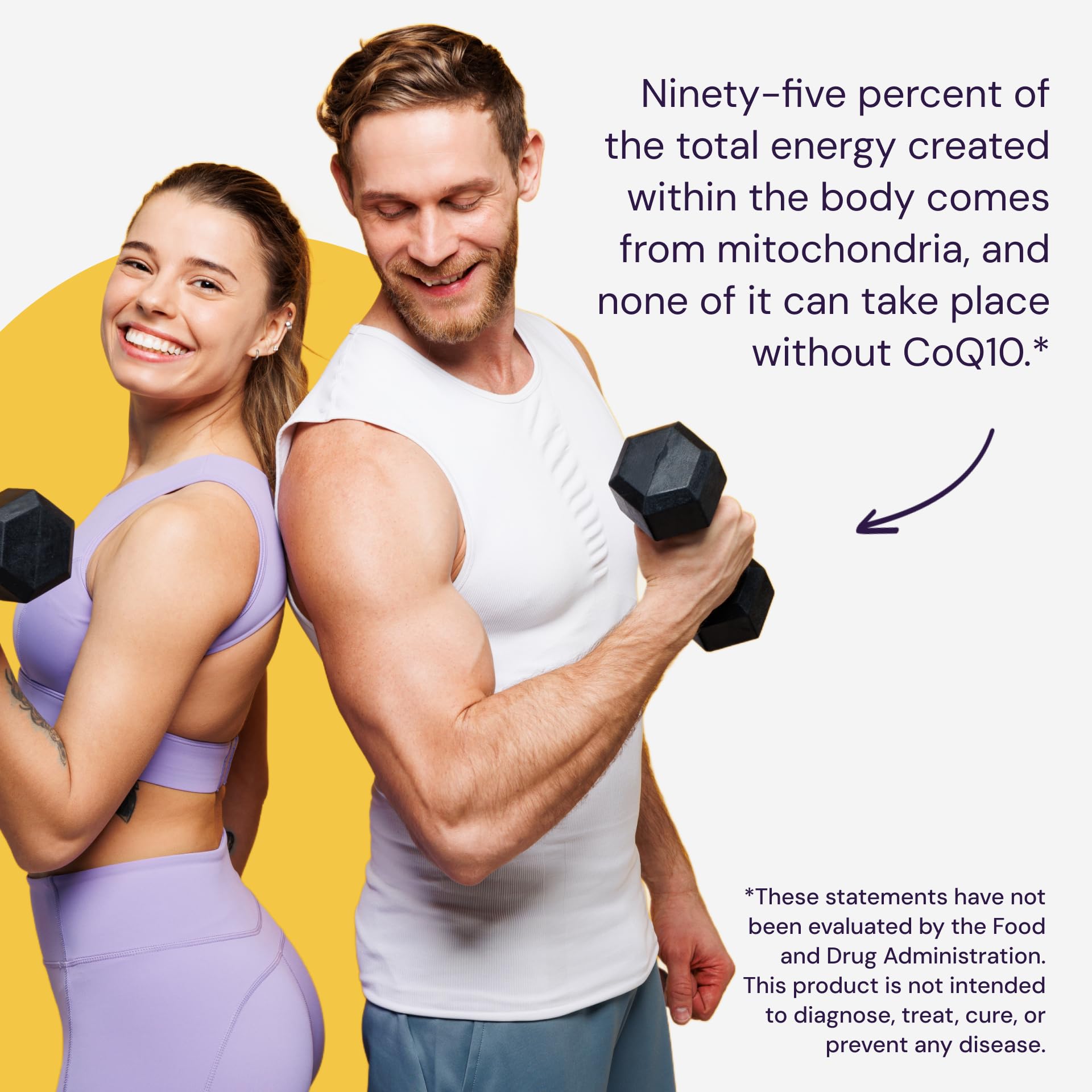 Healthy Origins CoQ10 daily-use concept with convenient softgels.