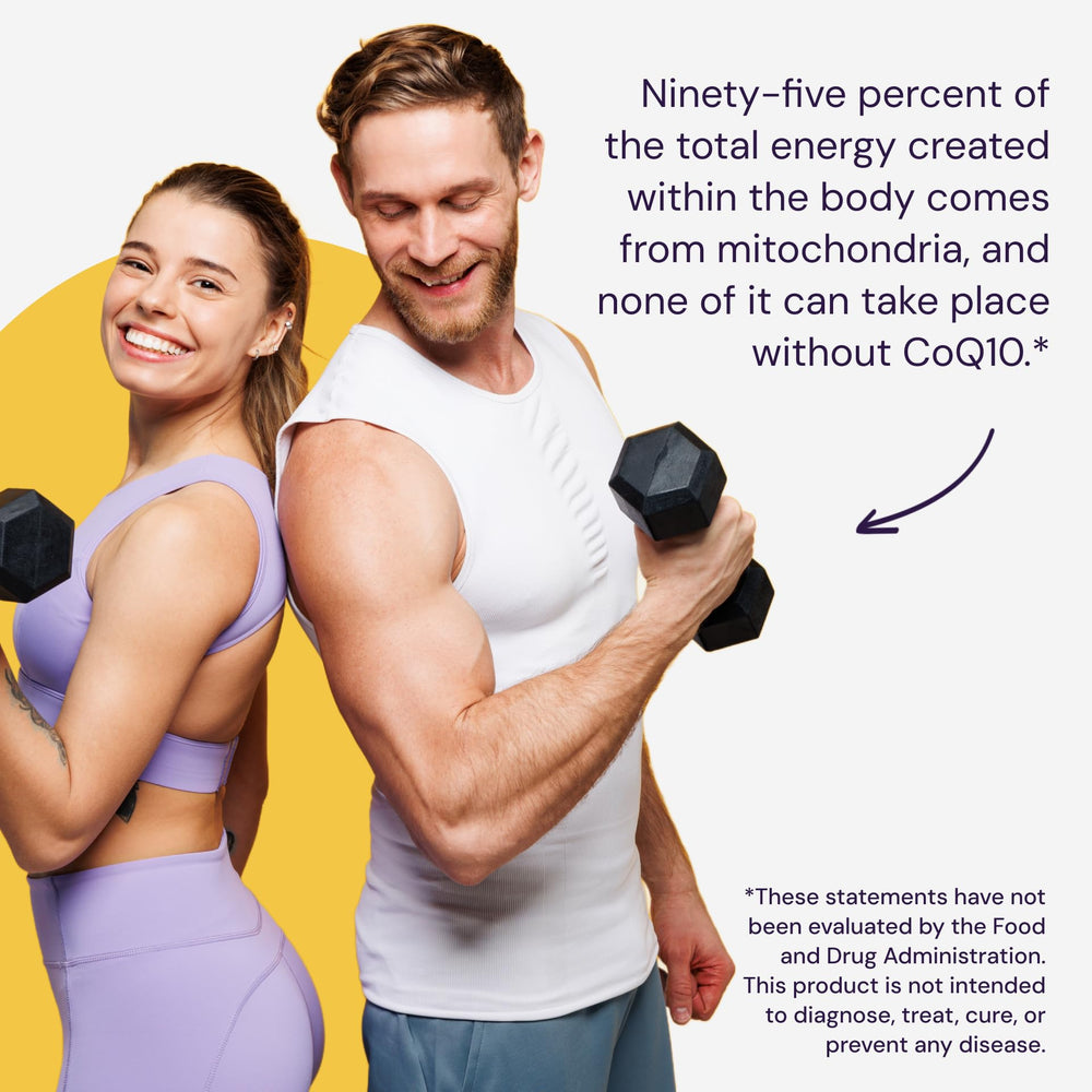 Healthy Origins CoQ10 daily-use concept with convenient softgels.