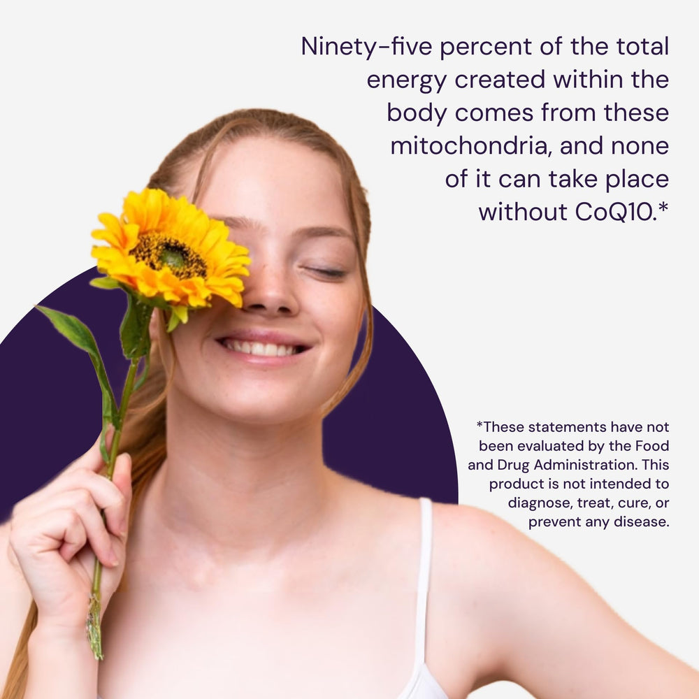 Healthy Origins CoQ10 gluten-free Non-GMO label highlights product purity