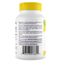 Healthy Origins EpiCor 500 mg label detail shows gluten-free ingredients.