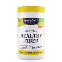 Healthy Origins Healthy Fiber powder with scoop blends easily for daily digestive support