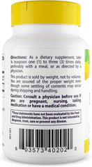 Healthy Origins Inositol Powder packaging highlights vegan, non-GMO, gluten-free attributes.