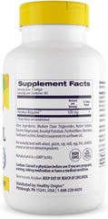 Kaneka QH badge on Healthy Origins ubiquinol packaging for premium absorption
