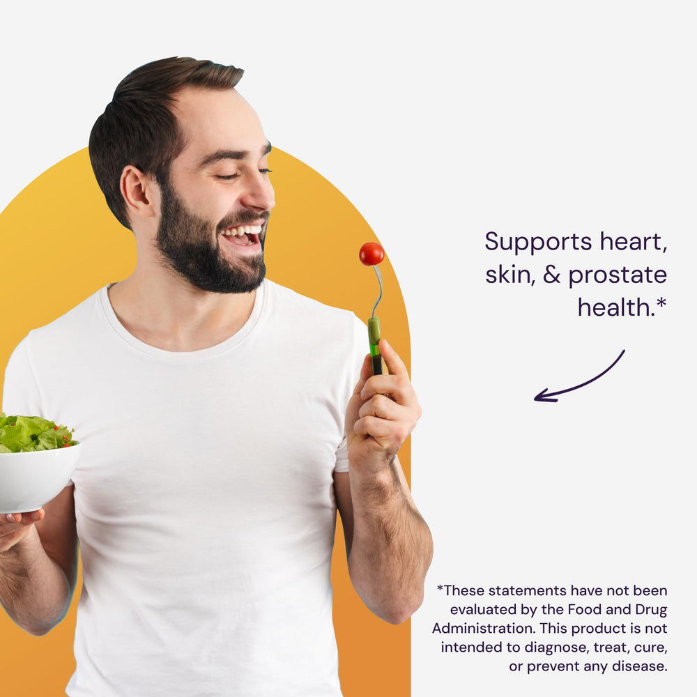 Healthy Origins Lycopene supplement facts close-up with non-GMO seal.