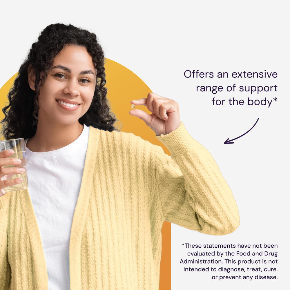 Capsules being dispensed for convenient daily use of Pycnogenol