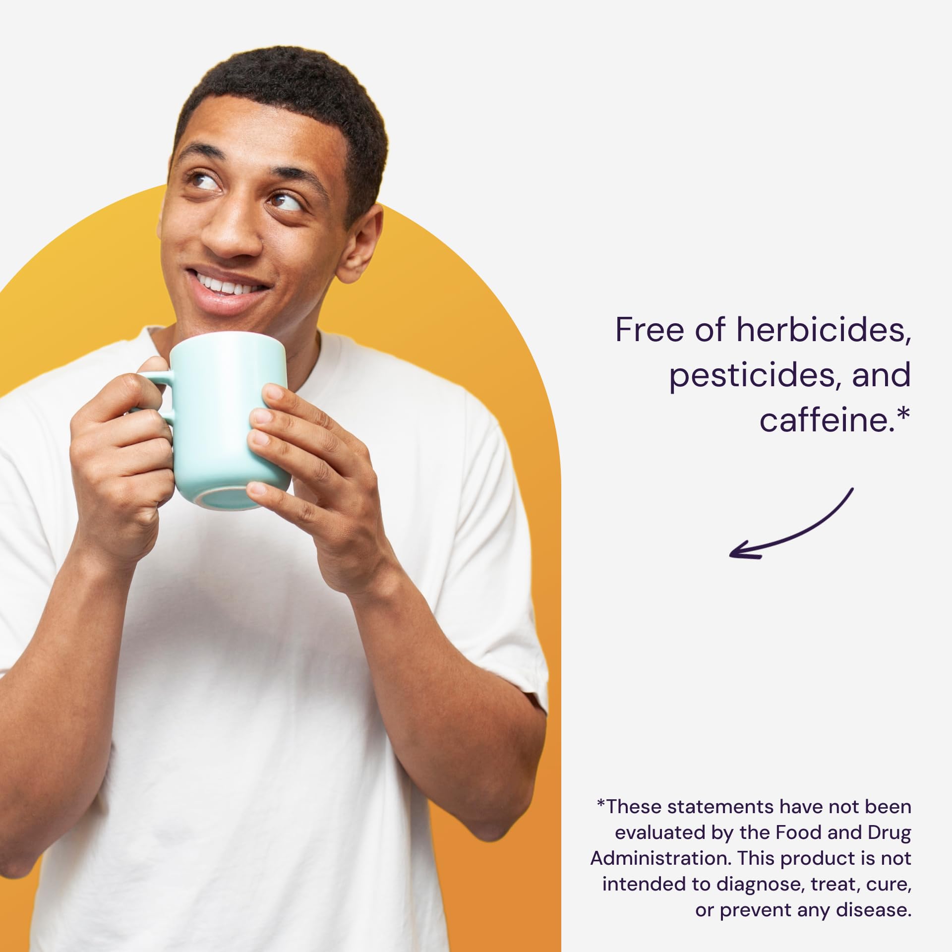 Healthy Origins Teavigo capsule in water demonstrates easy daily intake.