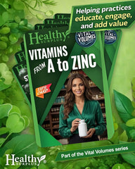Healthy Surplus Vital Volumes Tips Card front with concise health guidance