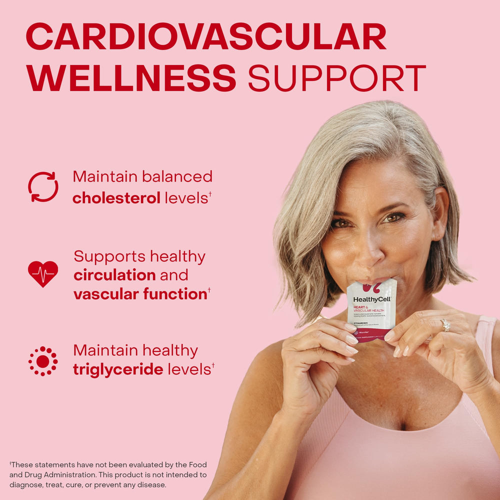 HealthyCell gel pack ready to consume for quick on-the-go nutrition