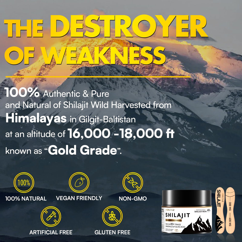 Healtiko Shilajit Resin fulvic-acid focus suggests better mineral bioavailability.