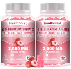 Healtionist calcium citrate bottle for easy daily calcium intake