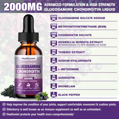 Healtionist dropper dispensing a precise daily dose for easy use.