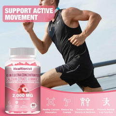 Healtionist peach-flavor gummies ready to take on the go