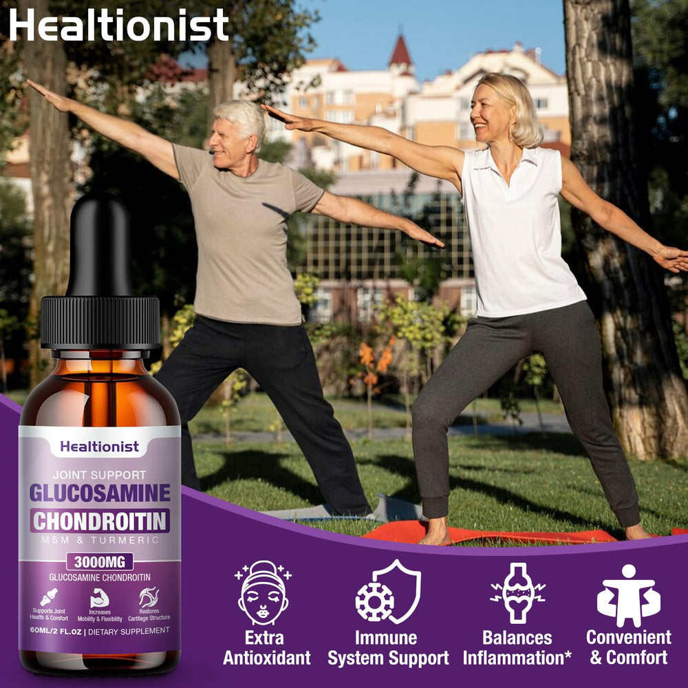 Healtionist turmeric-bromelain ingredients close-up shows an anti-inflammatory blend.