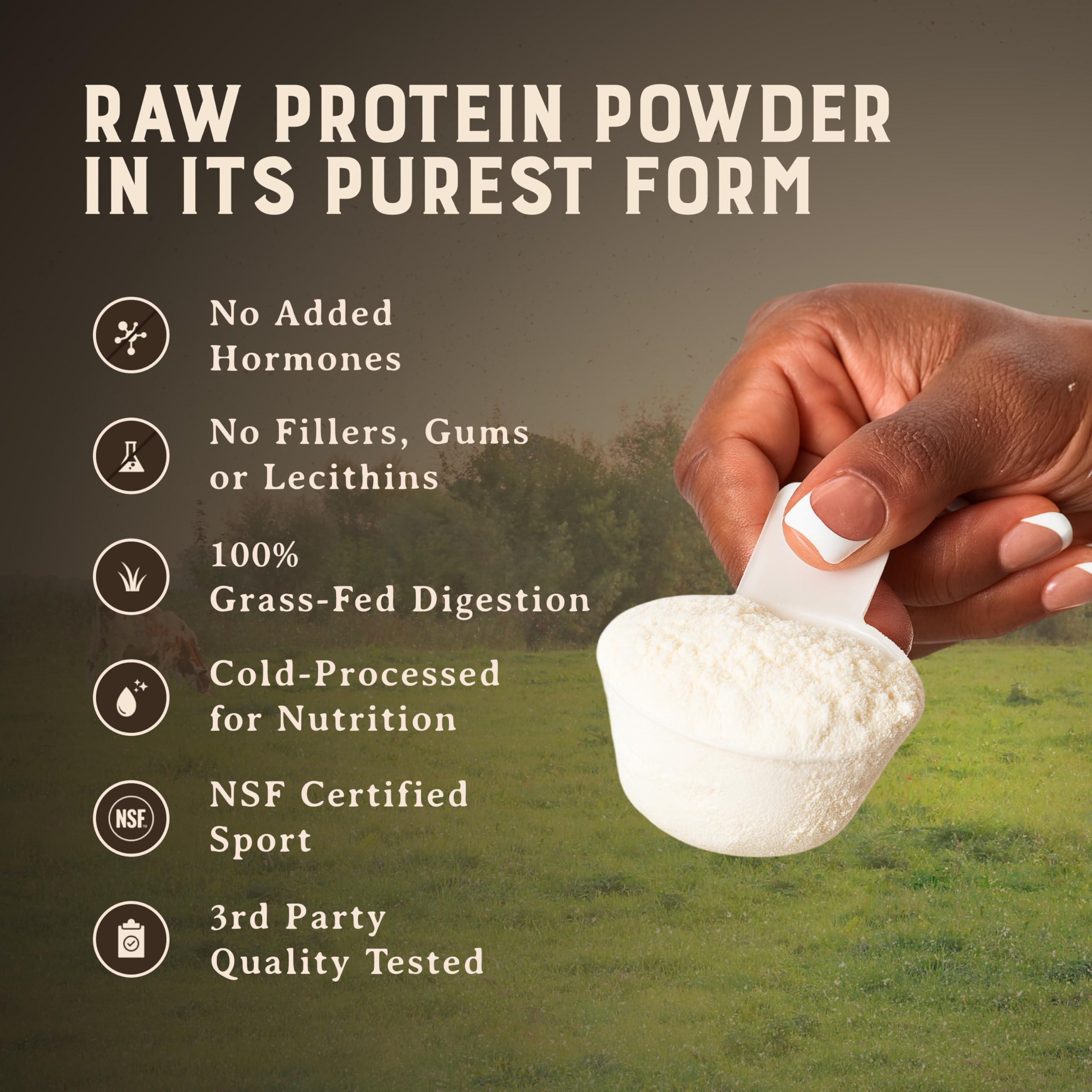 Shaker with HEART & SOIL whey protein mix ready for hydration.