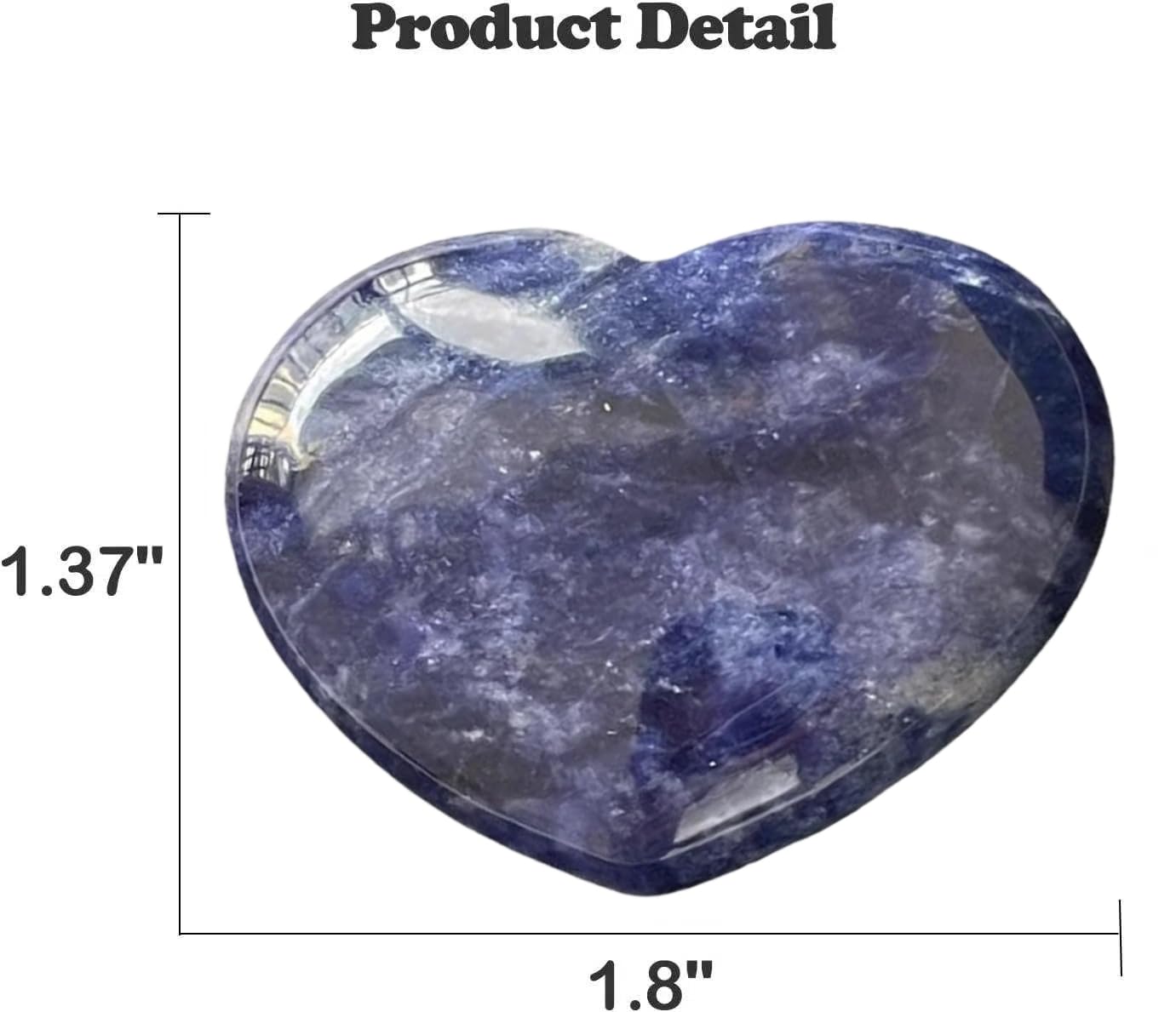 Heart Stones Healing Crystals Gift emotional-balance focus during meditation
