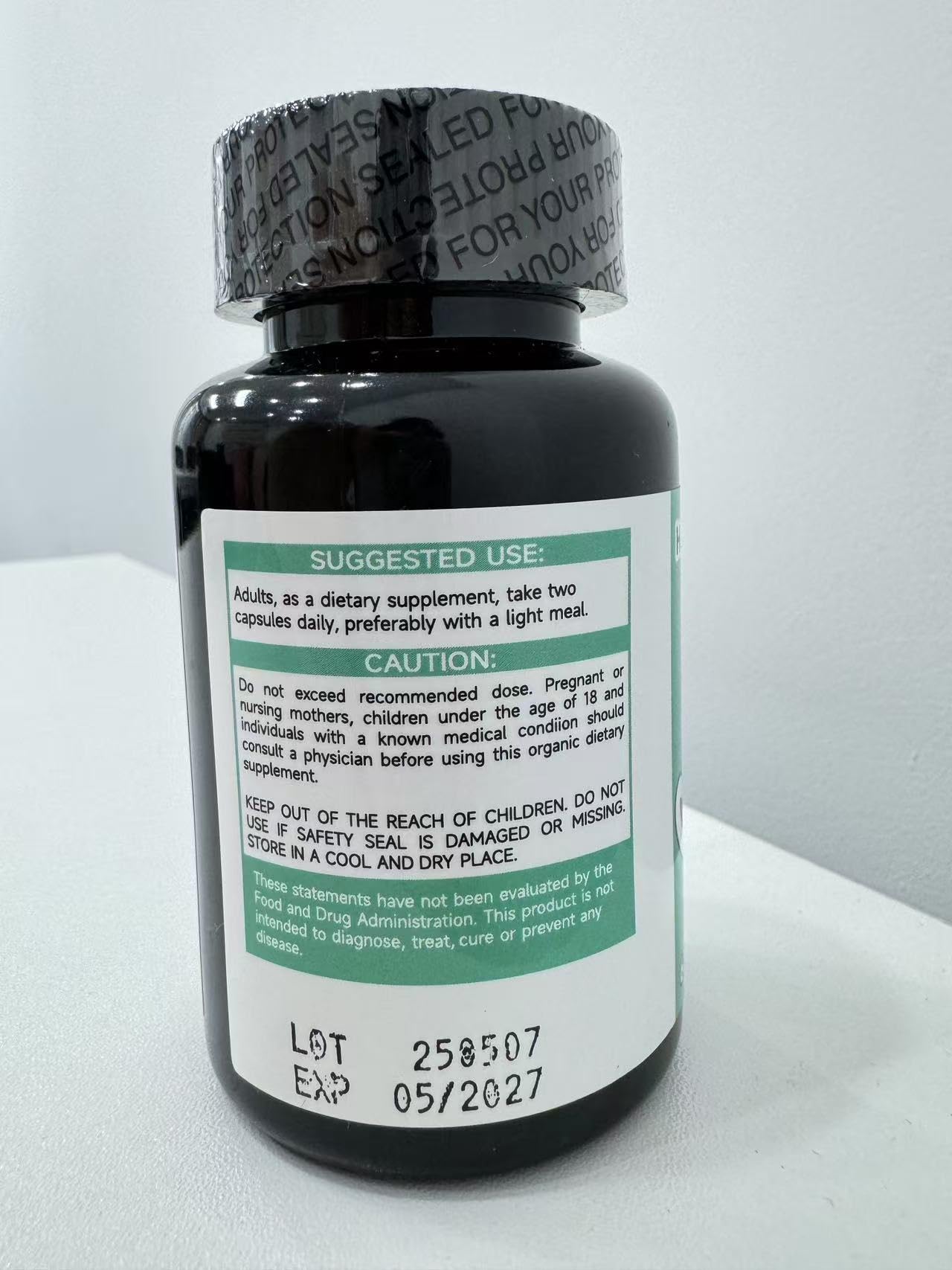 Product shot emphasizes clean formula supporting athletic routines