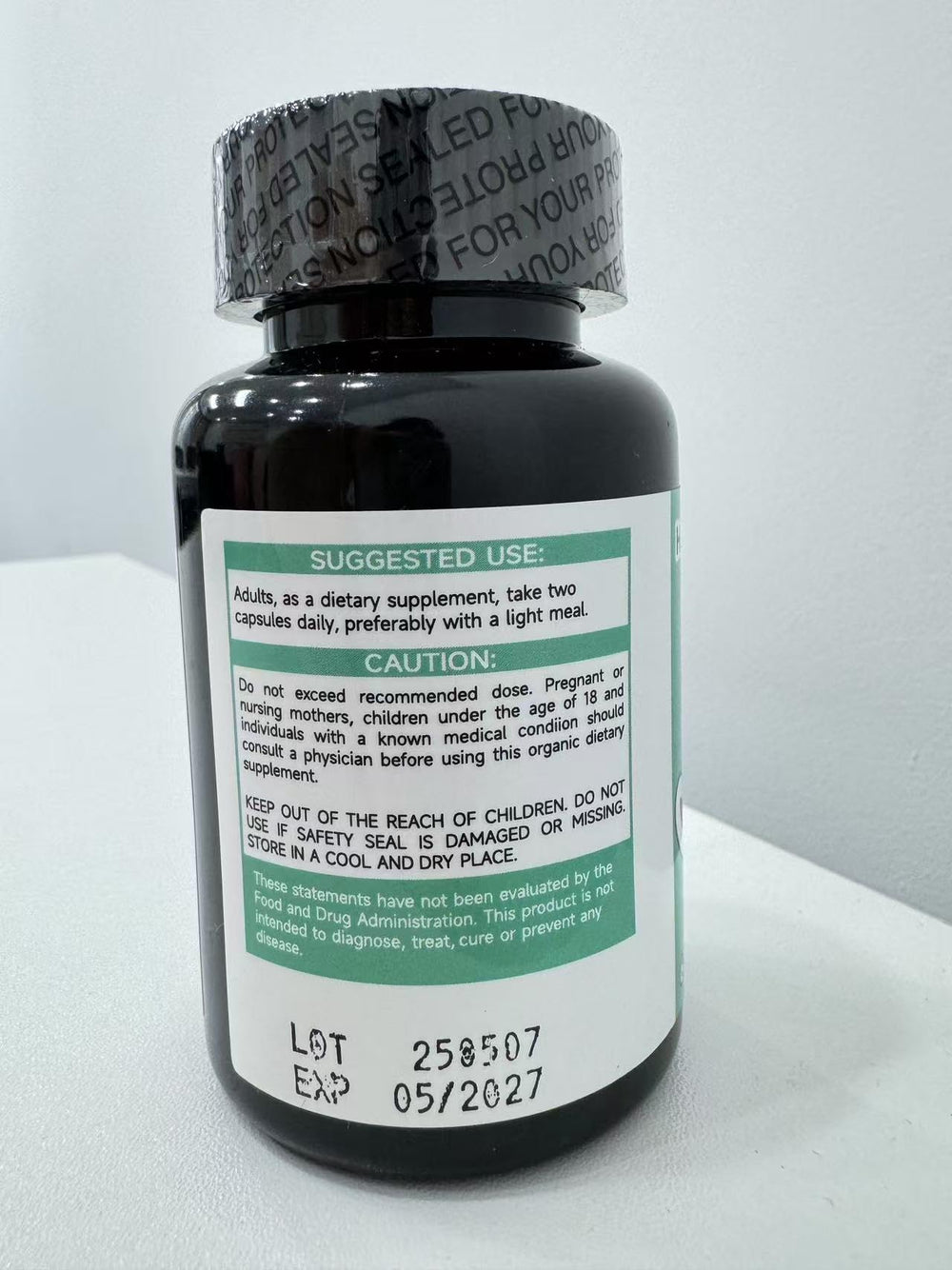 Product shot emphasizes clean formula supporting athletic routines