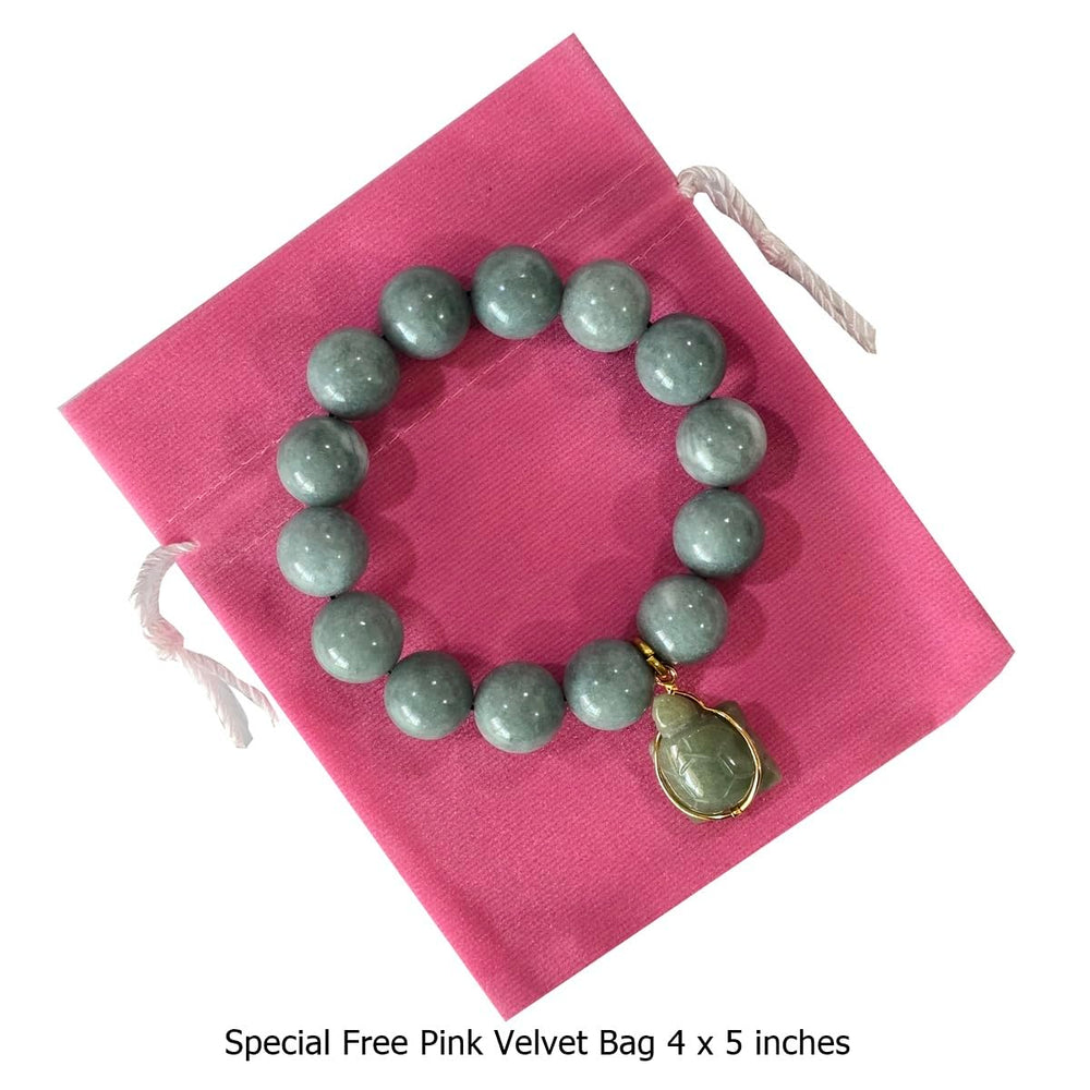 Heavens Tvcz handmade jade bracelet blends artisanal craft with meaningful symbolism.