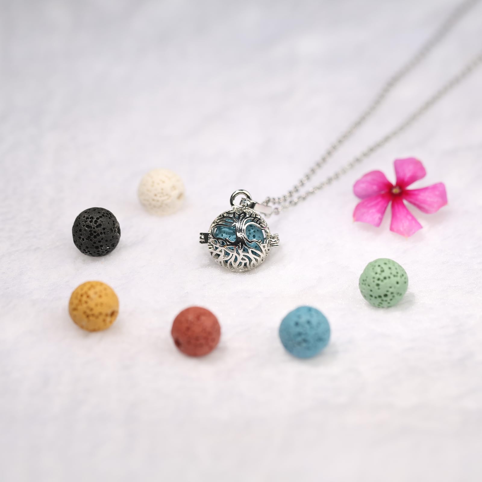 HEDQFM interchangeable pads or stones let you customize scents quickly.