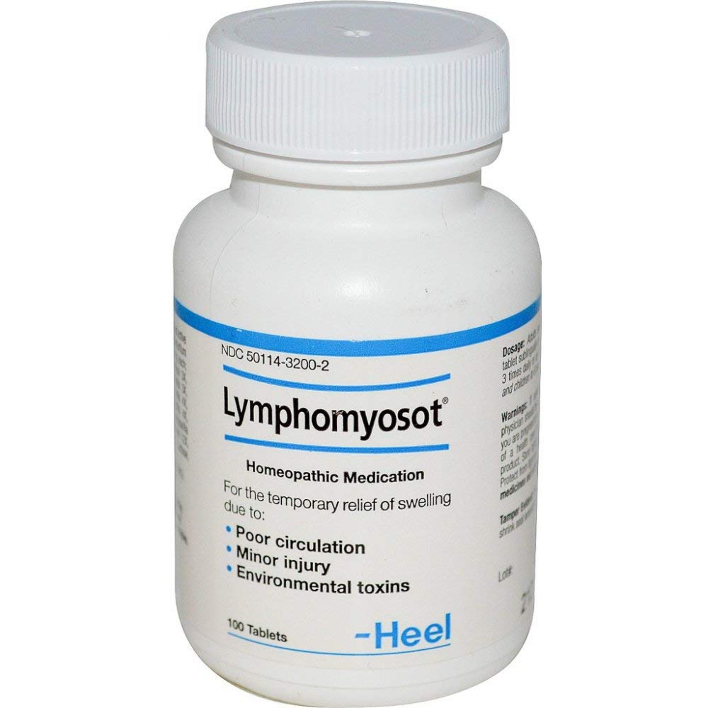 Heel/BHI Lymphomyosot tablets – convenient daily homeopathic support.