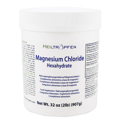 Heiltropfen magnesium chloride hexahydrate crystal powder, high purity for reliable dissolution.