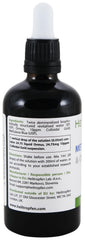 Heiltropfen Methylene Blue Ormus Gold bottle side, label details visible