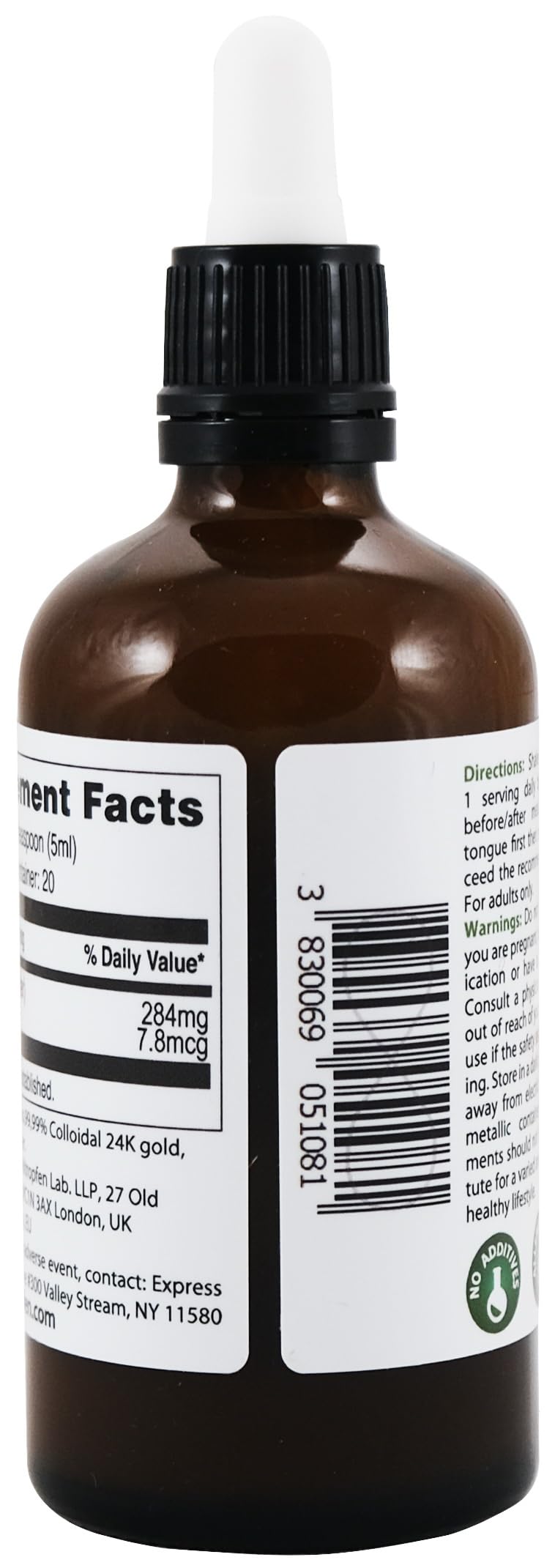 Heiltropfen Ormus dark amber packaging tube supports travel protection.