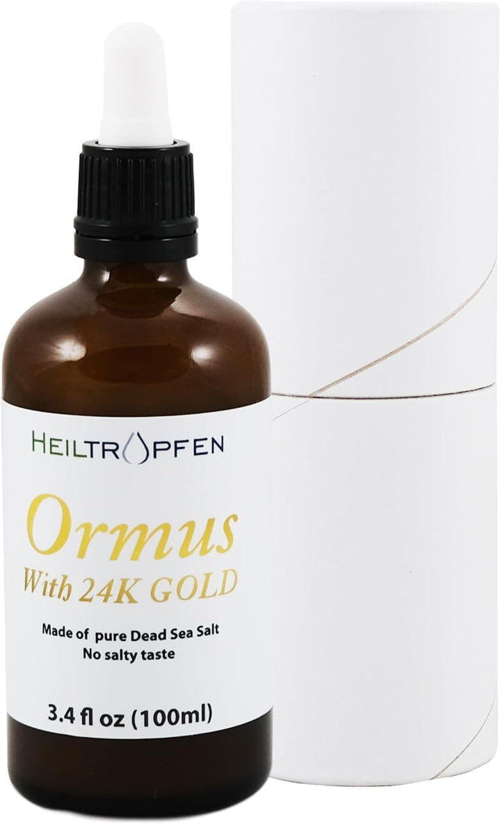 Heiltropfen Ormus GMP ISO certificates underline strict quality standards.