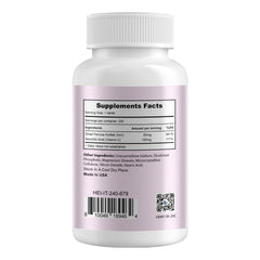 Heivy ferrous sulfate 325mg tablets close-up, easy-to-swallow iron pills for energy support.