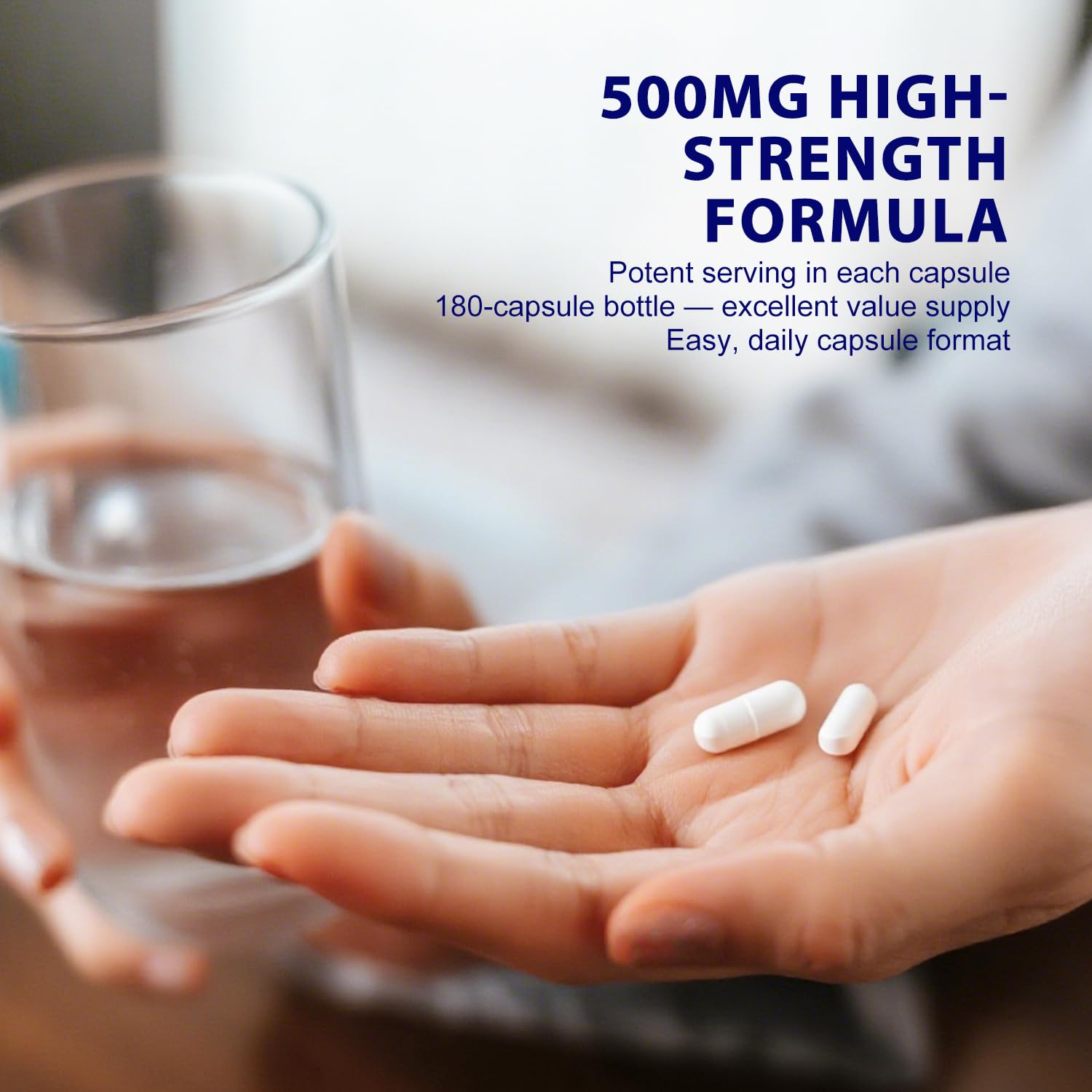 Heivy L-Tyrosine bottle featuring gluten-free and non-GMO labels for clean ingredients.