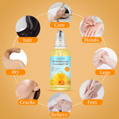 Helichrysum essential oil roll-on diffuser drift, for at-home aromatherapy.