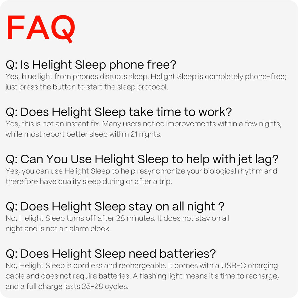 Helight CPAP compatible sleep aid usage with common sleep devices.