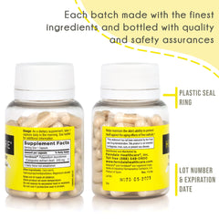 Pouring Heliocare capsules from bottle for everyday use