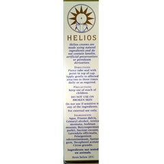 Helios Arnica Cream texture close-up, smooth formula for delicate skin use