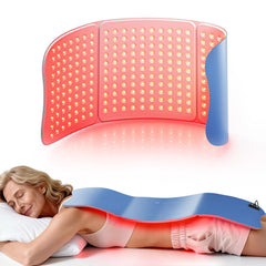 Hello Face red light therapy mat front view showing full-body coverage.