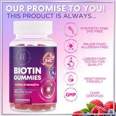 Hello Lovely gummies on surface highlighting vitamins E and C benefits for overall beauty