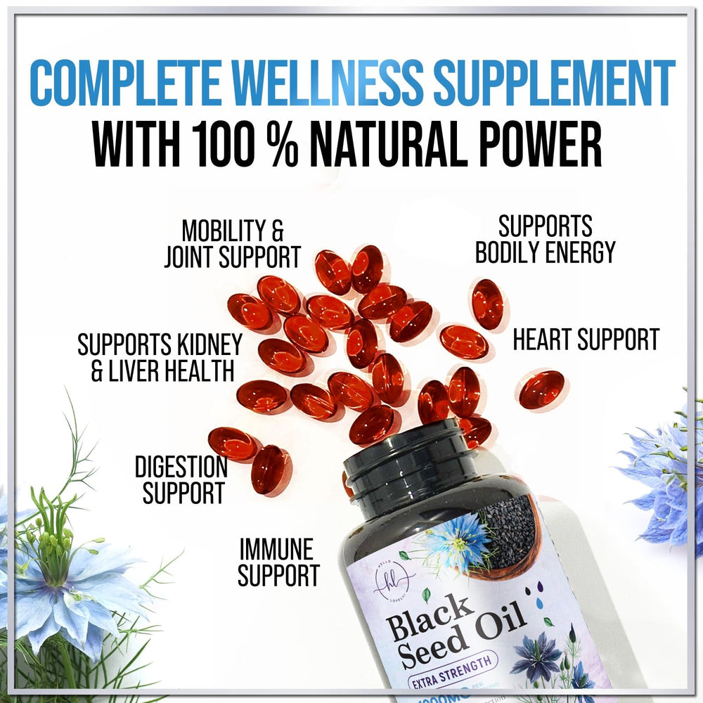Hello Lovely softgel capsule and label closeup showcasing easy daily intake.