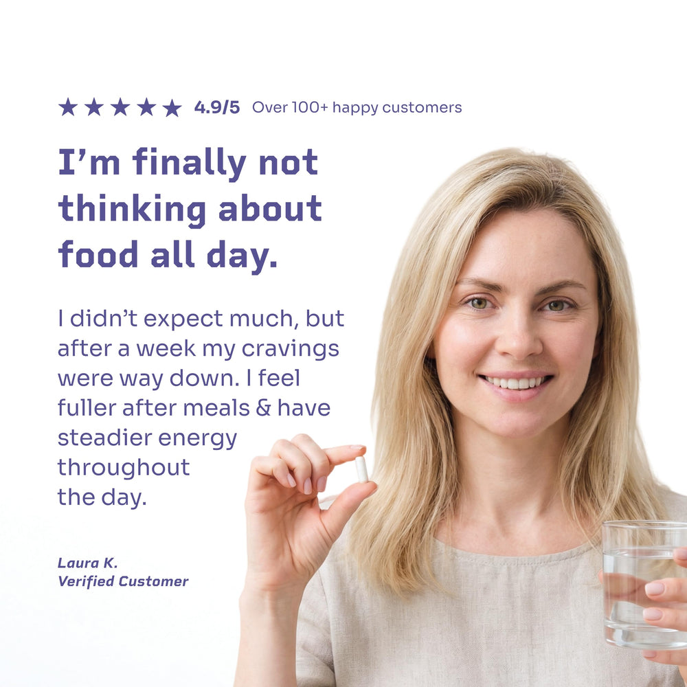 HELLO100 daily-use capsule with meal promotes consistent routines.